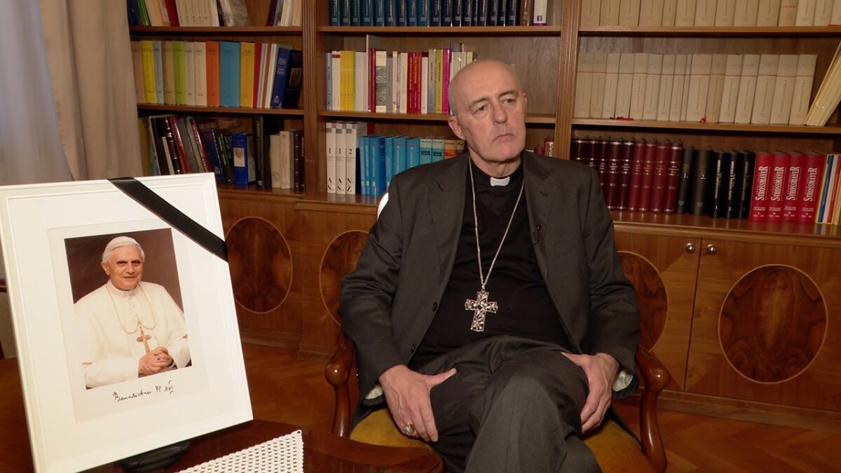 Apostolski nuncij u RH, mons. Giorgio Lingua o papi emeritusu Benediktu XVI.