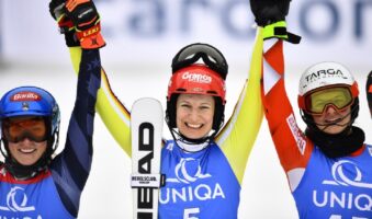 U češkom Špindleruvom Mlynu Zrinka Ljutić treća, pobjednica u slalomu Lena Duerr