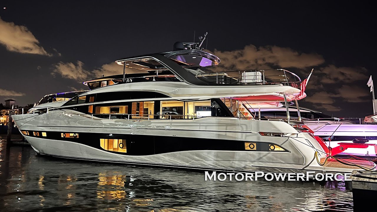 Jahta Walkaround – 2023. Princess Y85