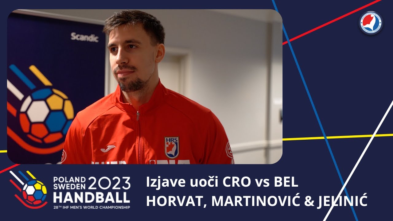 SP 2023 – Horvat, Martinović & Jelinić uoči dvoboja s Belgijom: Dok ima nade, možemo u čevrtfinale