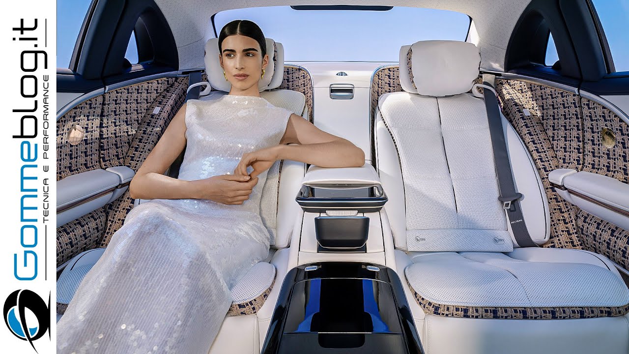 Mercedes Maybach S-klase (2023) – INTERIJER – vrsna luksuzna limuzina