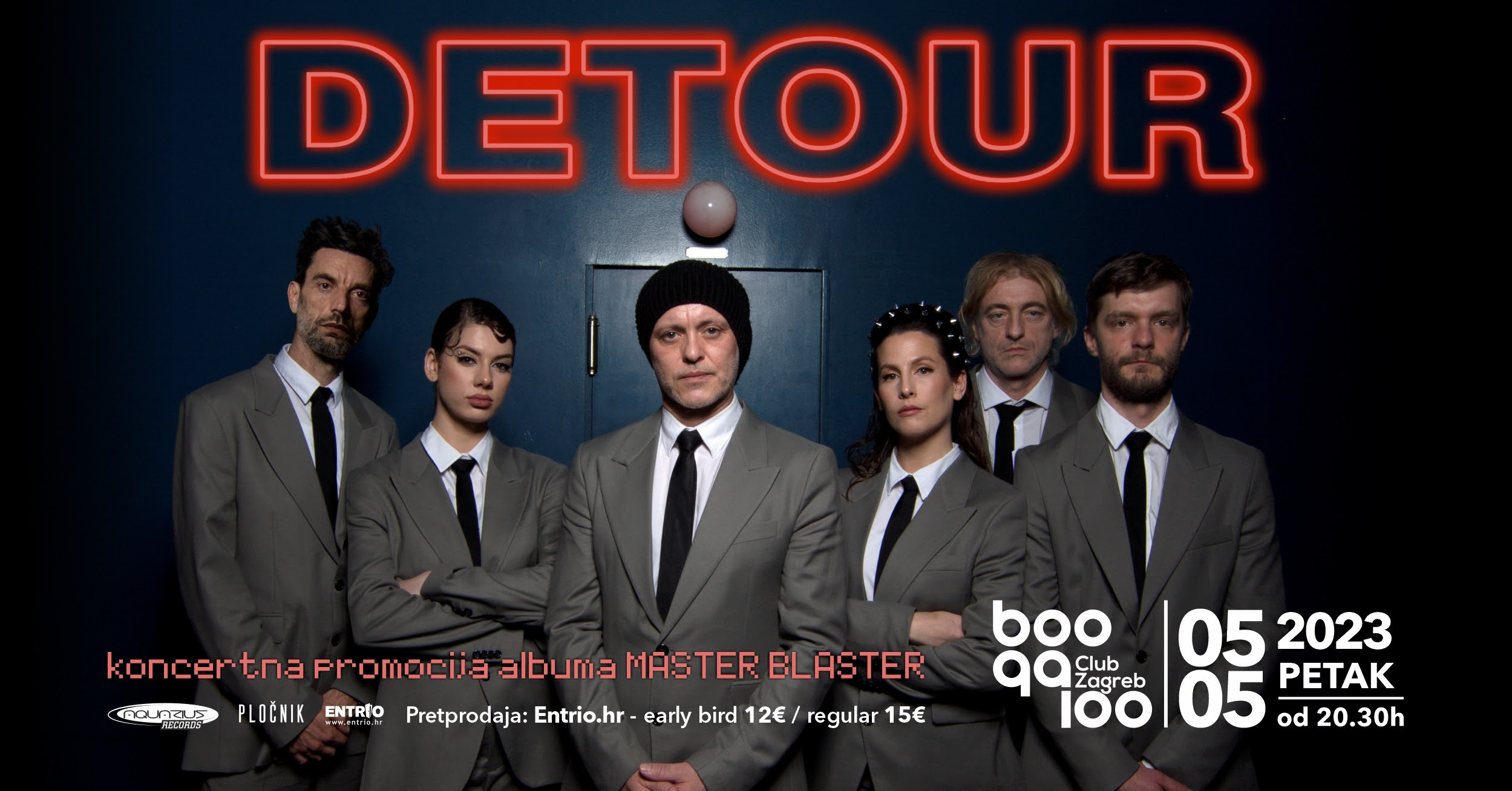 Master Blaster – Detour najavljuje koncertnu promociju albuma u klubu Boogaloo