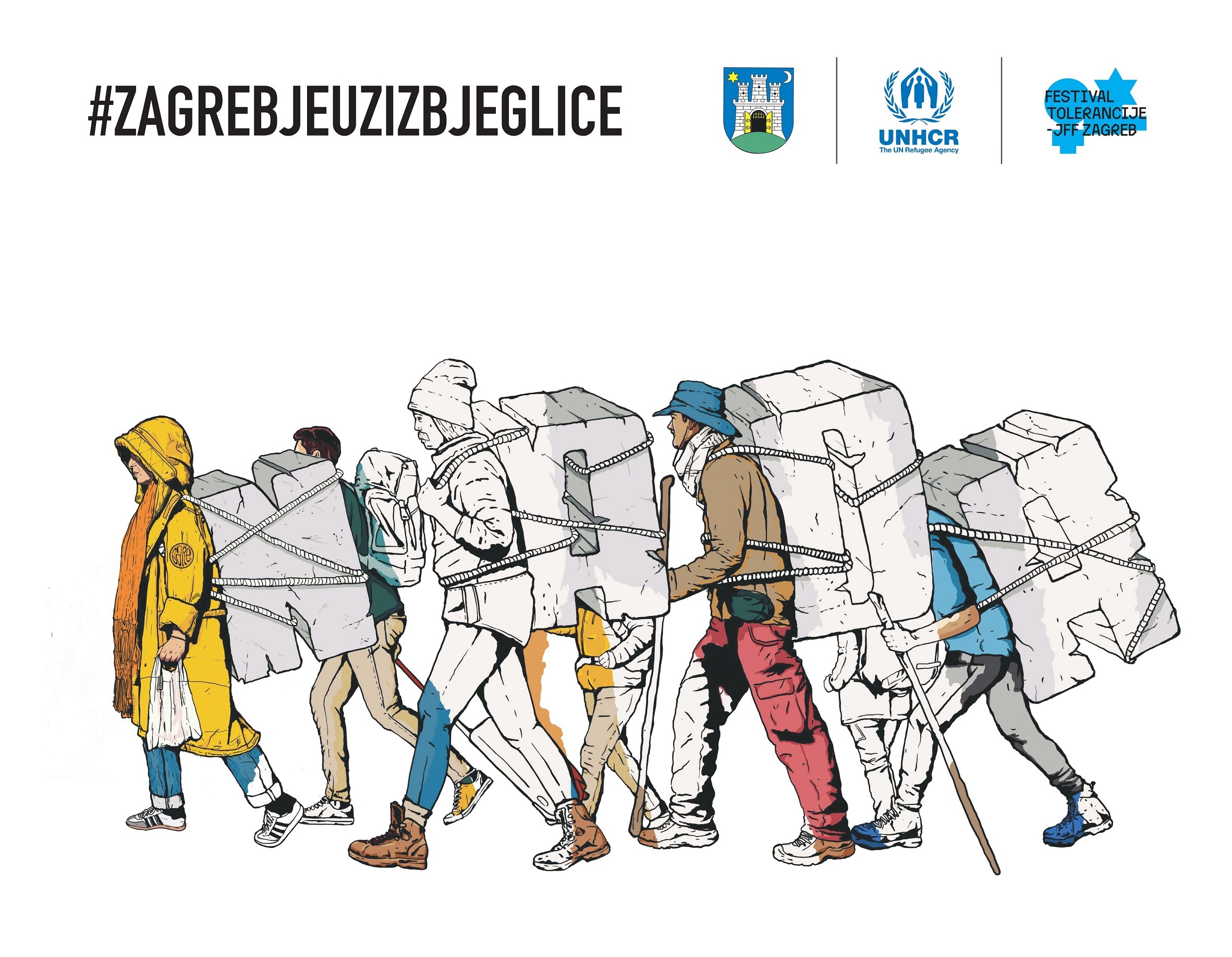 Predstavljanje murala Borisa Bare posvećenog integraciji izbjeglica