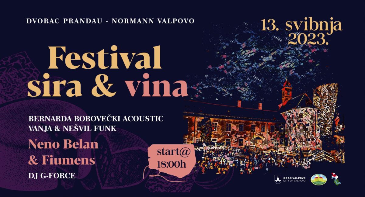 Festival sira & vina u Valpovu 2023