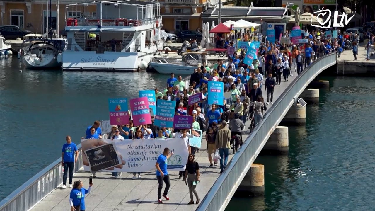 Održan ‘Hod za život’ u Zadru