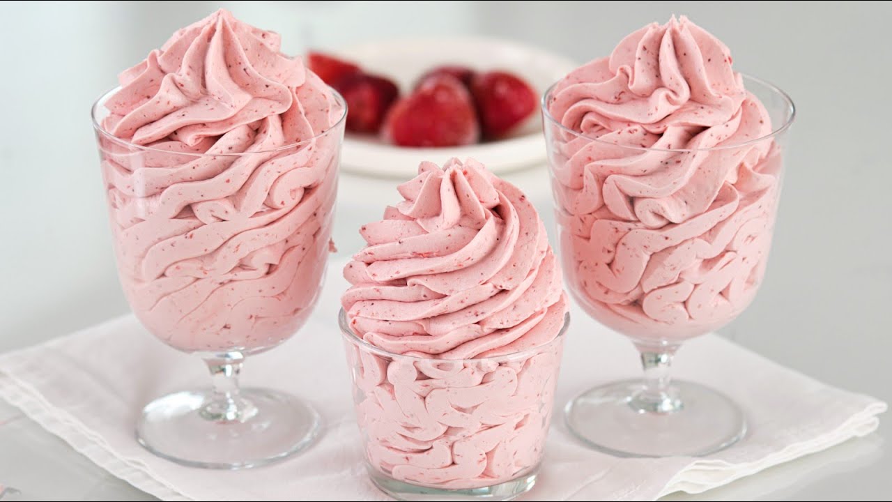 Kremasti desert od jagoda za 5 minuta!