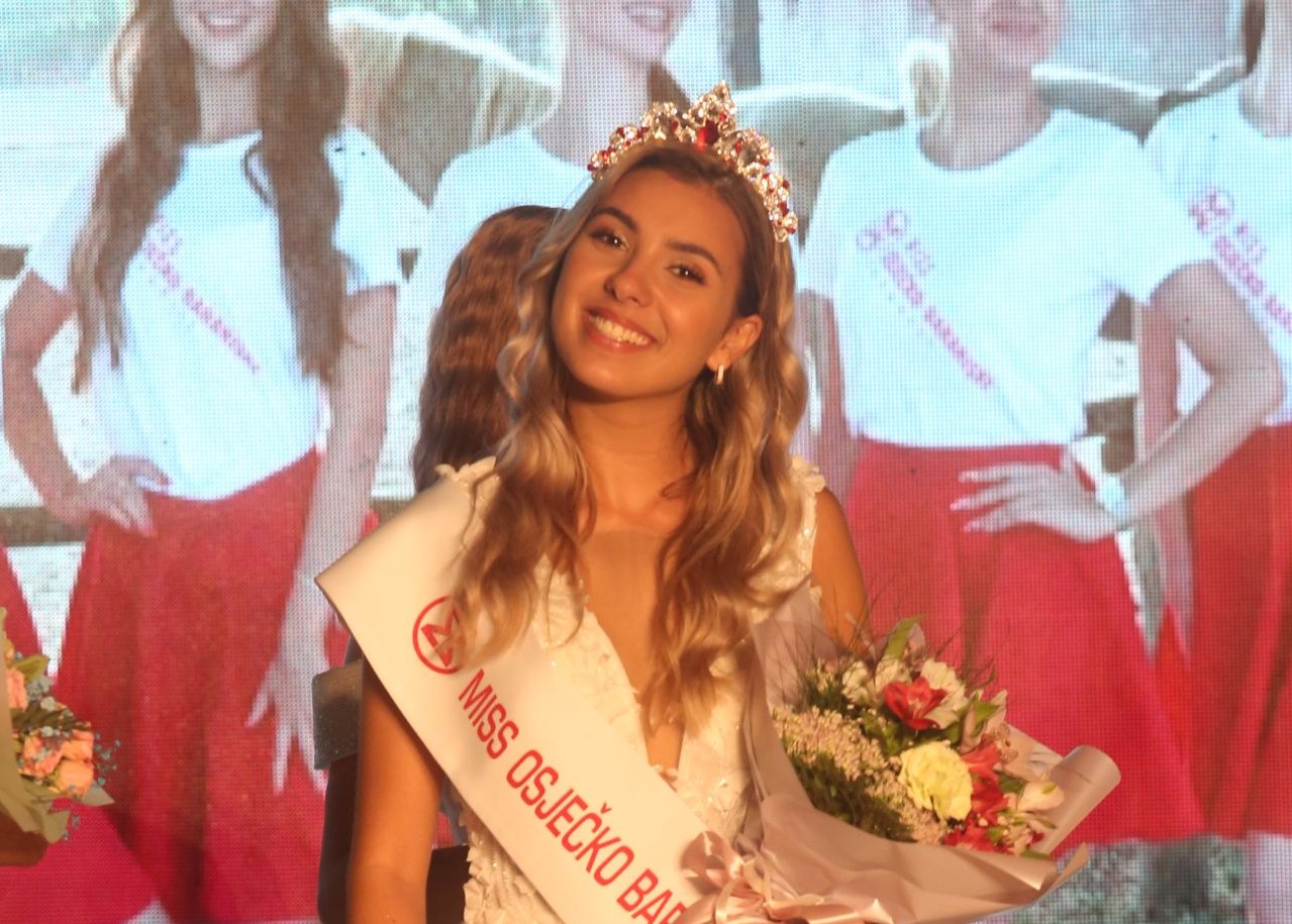 Jasmina Medžiković je Miss Osječko-baranjske županije za Miss Hrvatske