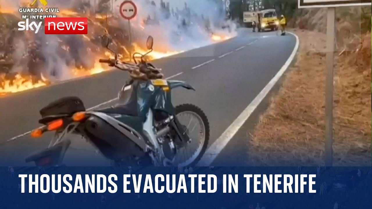 Požar na Kanarskim otocima