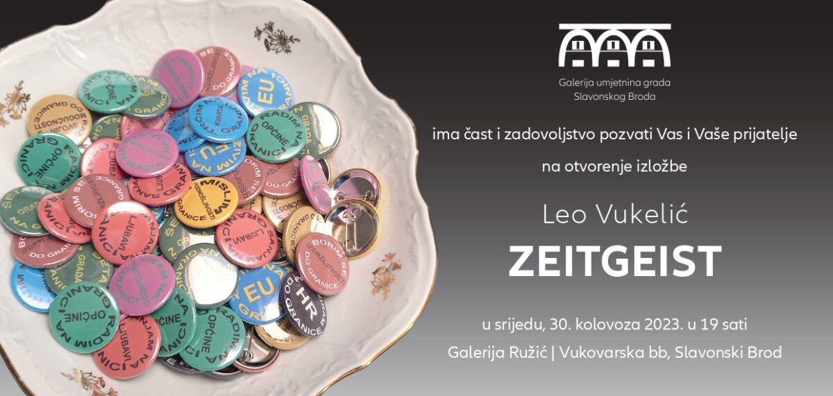 Pozivnica - Leo Leo Vukelić Zeitgeist