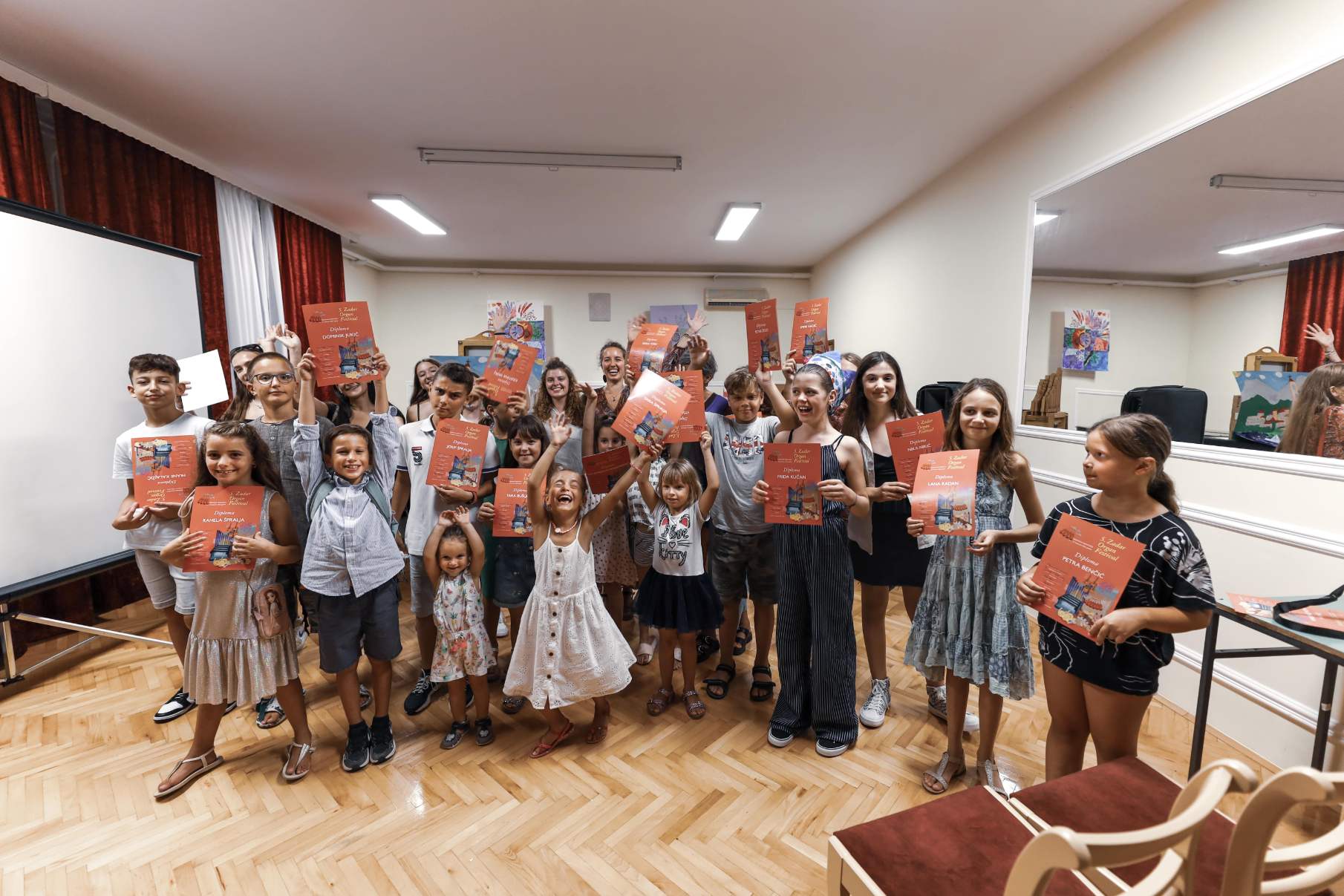 U zagrljaju umjetnosti – prezentacija Kreativnih radionica 5. Zadar Organ Festivala