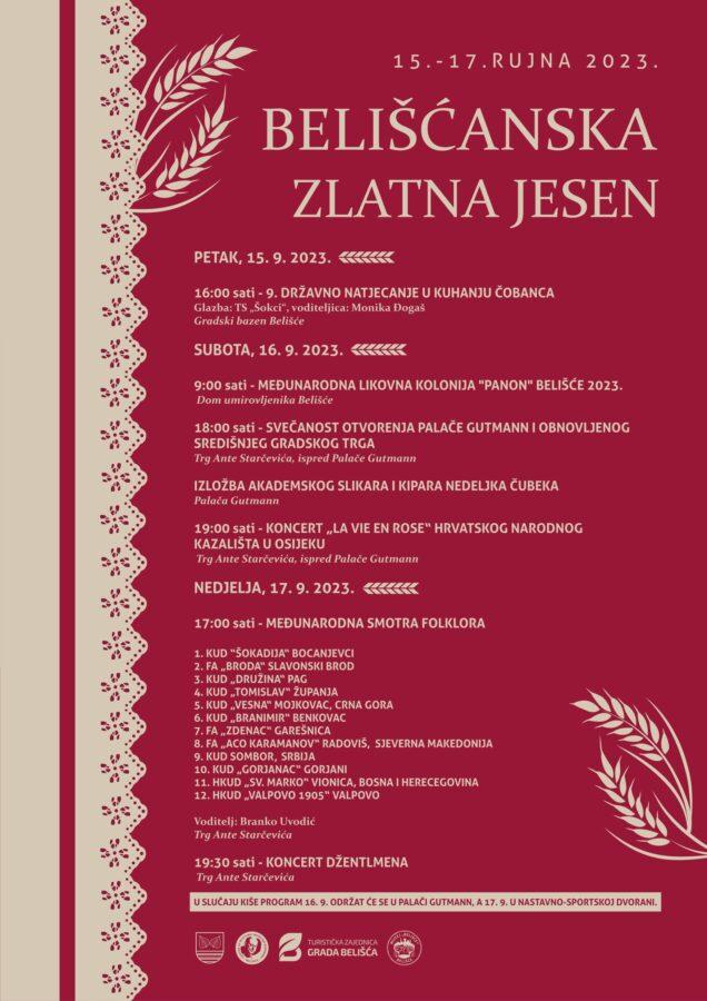 Beliscanska Zlatna Jesen PLAKAT
