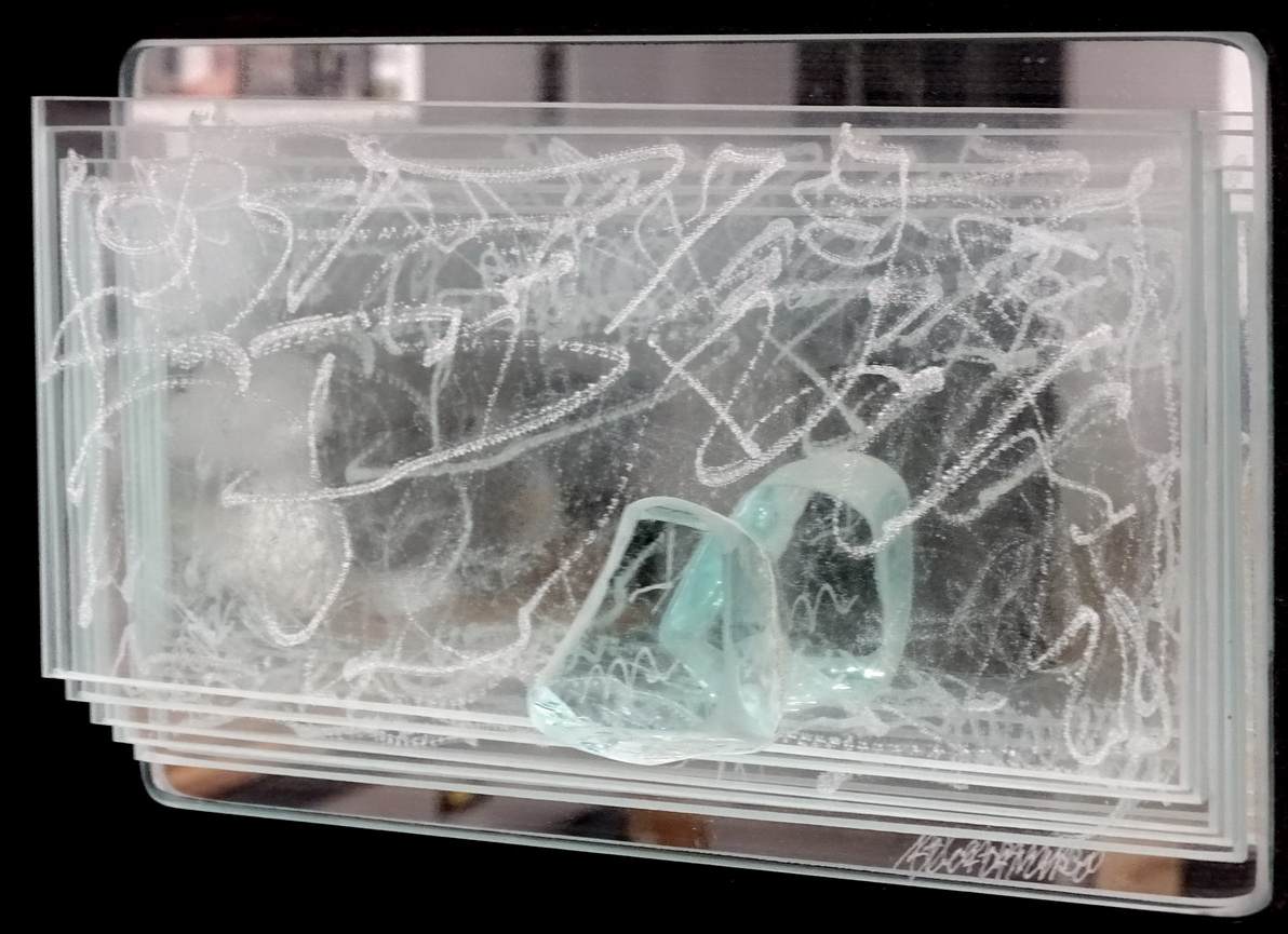 Cadamuro Alessandro 36 x 46 x 5 cm staklo (reljef)