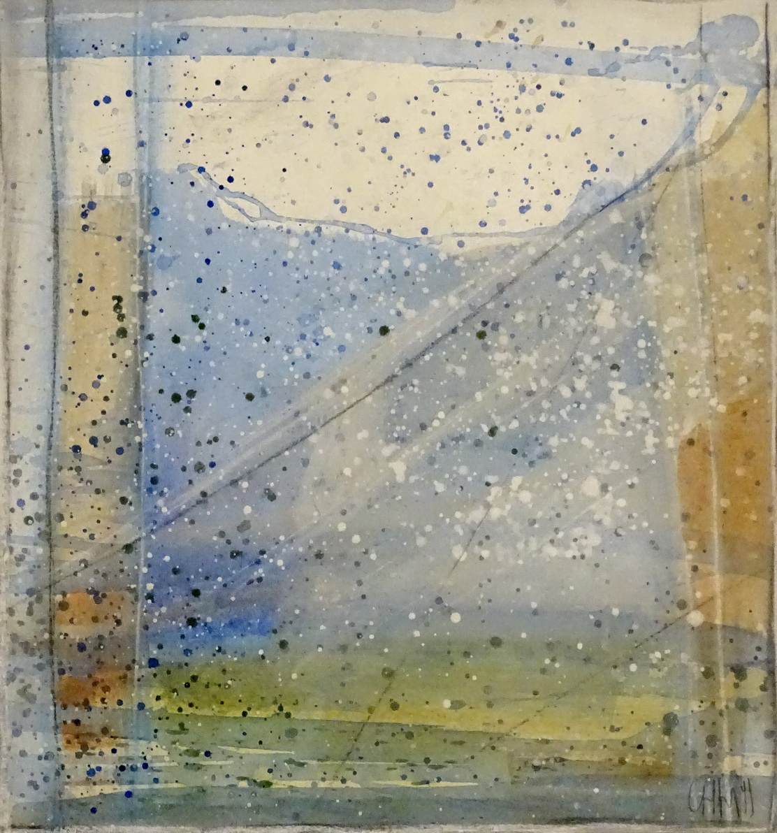 Casetti Marino 35 x 33 cm - akrilik - papir