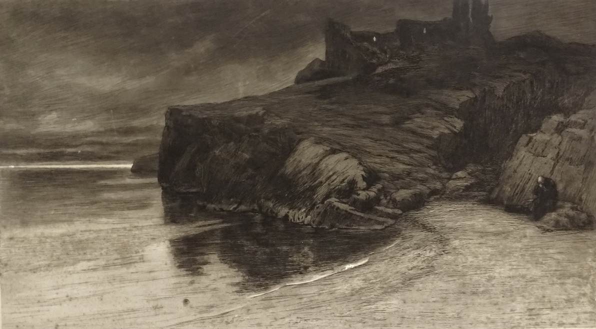 Crnčić M. Klement 34,5 x 62 cm - duboki tisak - akvatinta