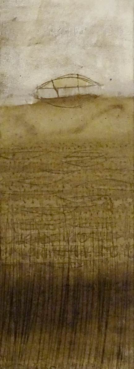 Erzar Metka 50 x 17,5 cm - kombinirana tehnika - papir