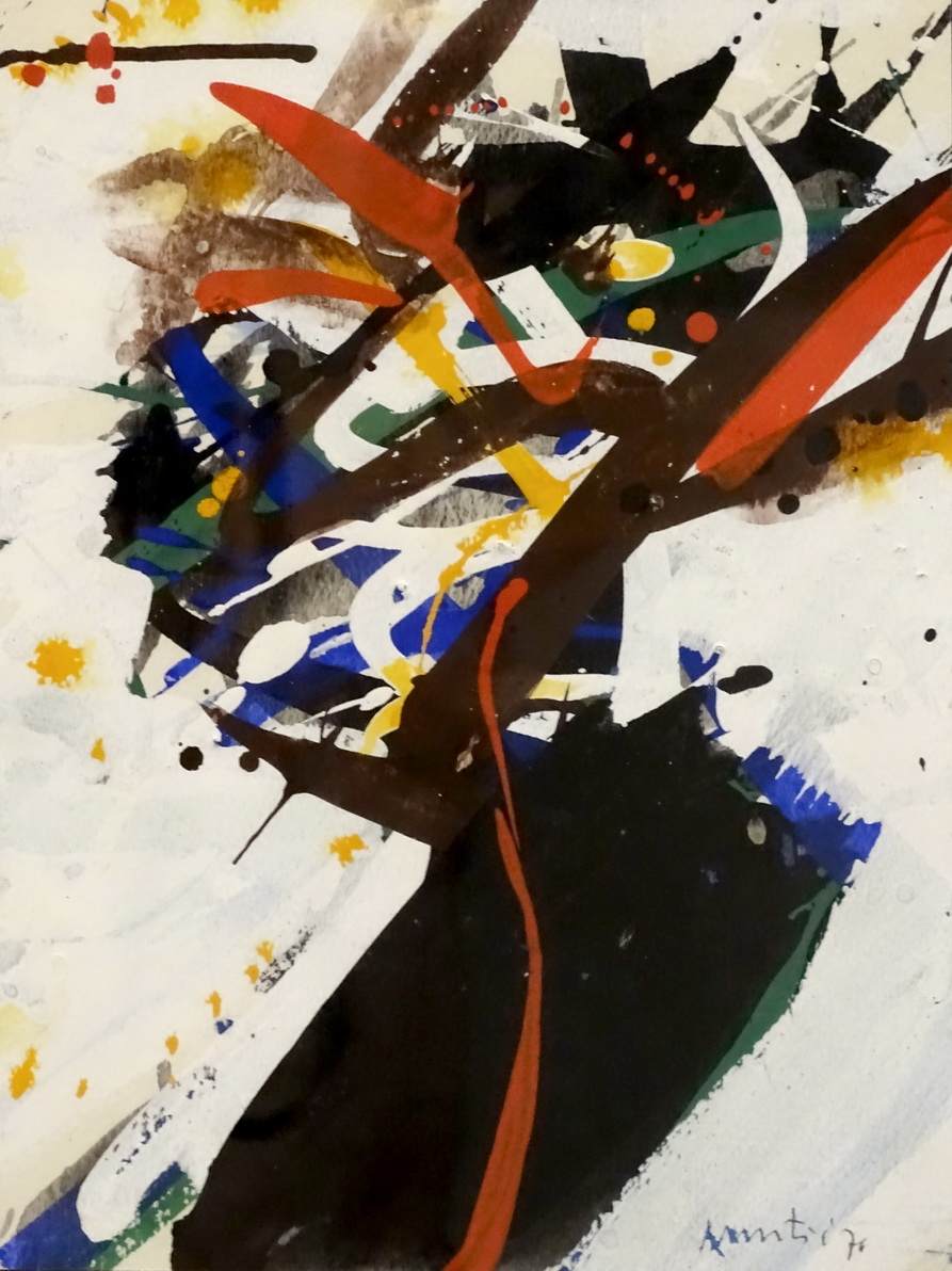 Murtić Edo 32 x 24 cm - akrilik - papir