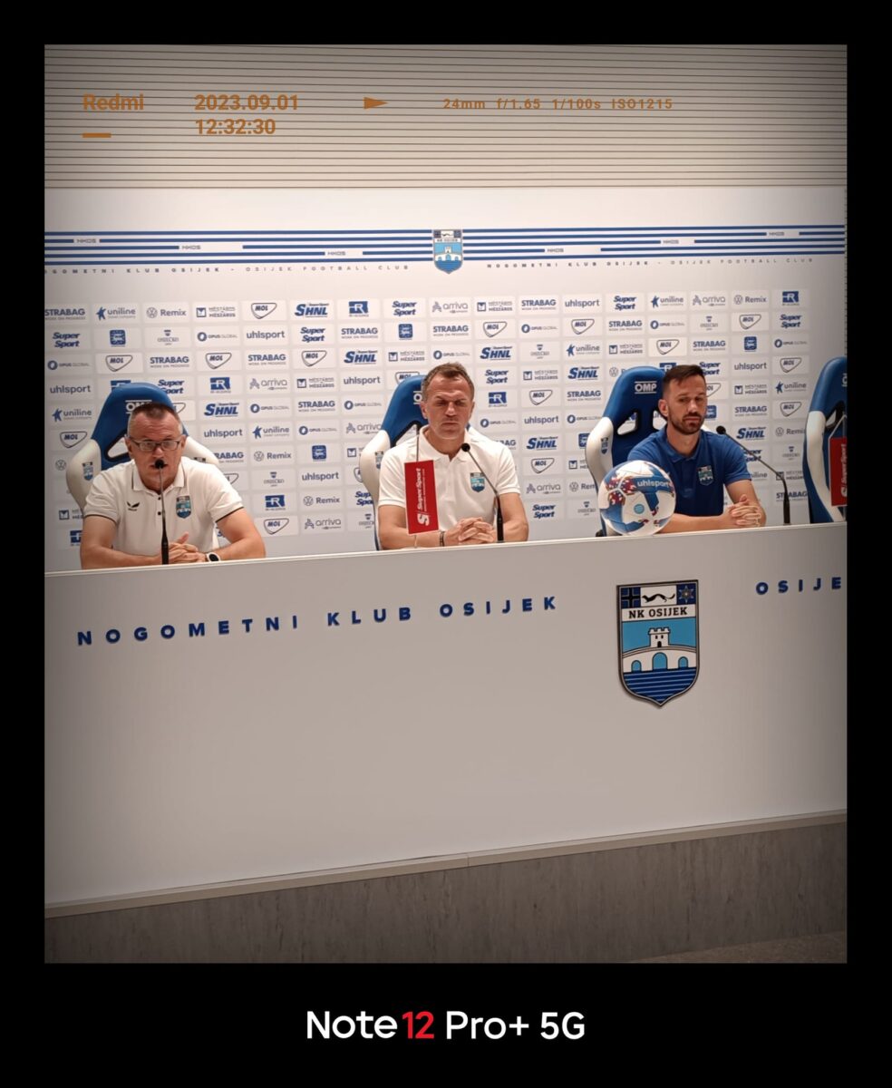 NK Osijek_konferencija za medije uoči GNK Dinamo