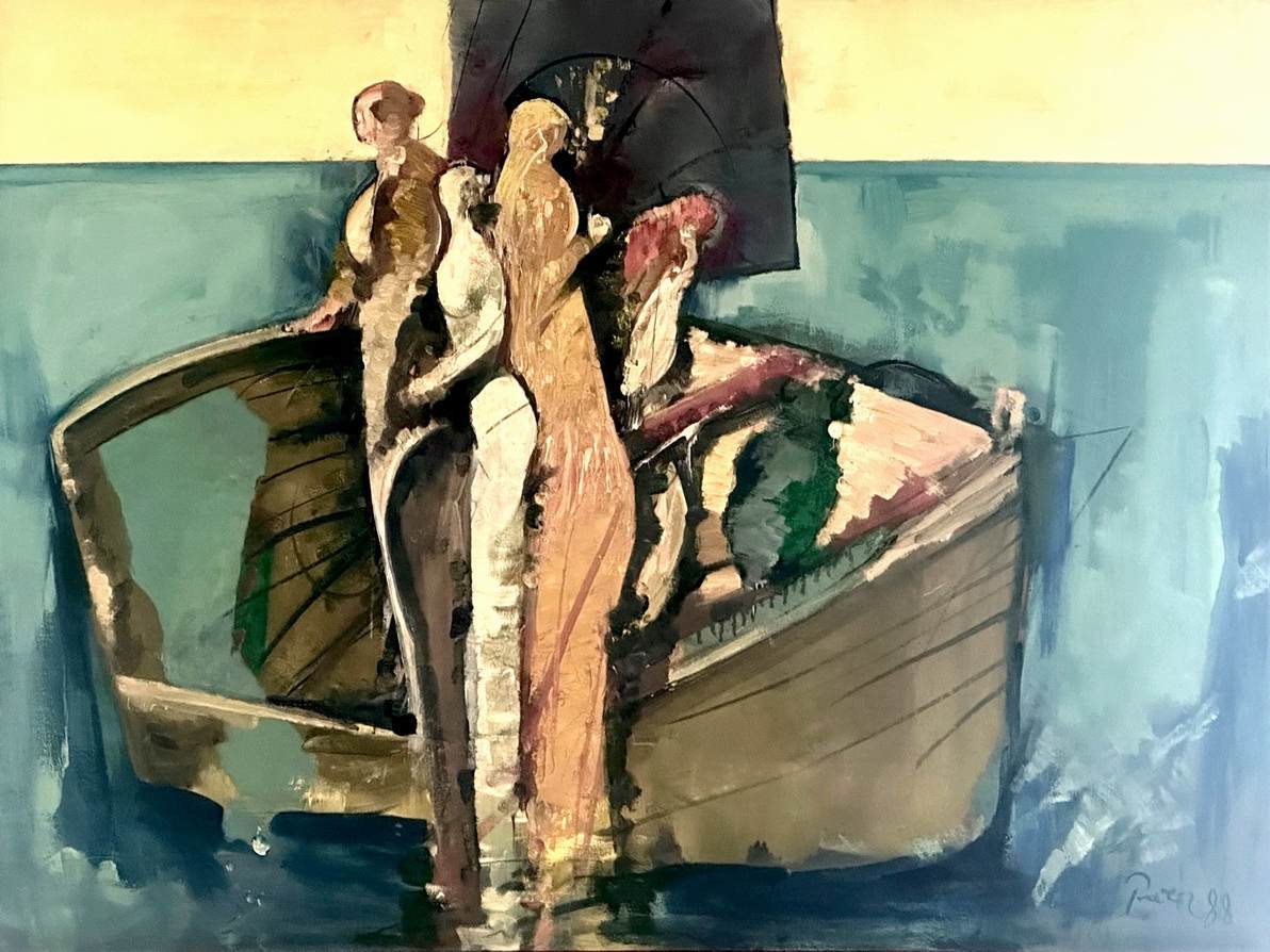 Prica Zlatko 63 x 90,5 cm - ulje na platnu