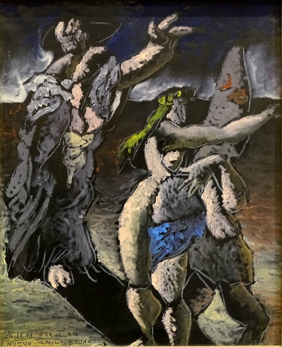 Šumonja Bojan 33,5 x 27,5 cm - ulje platno