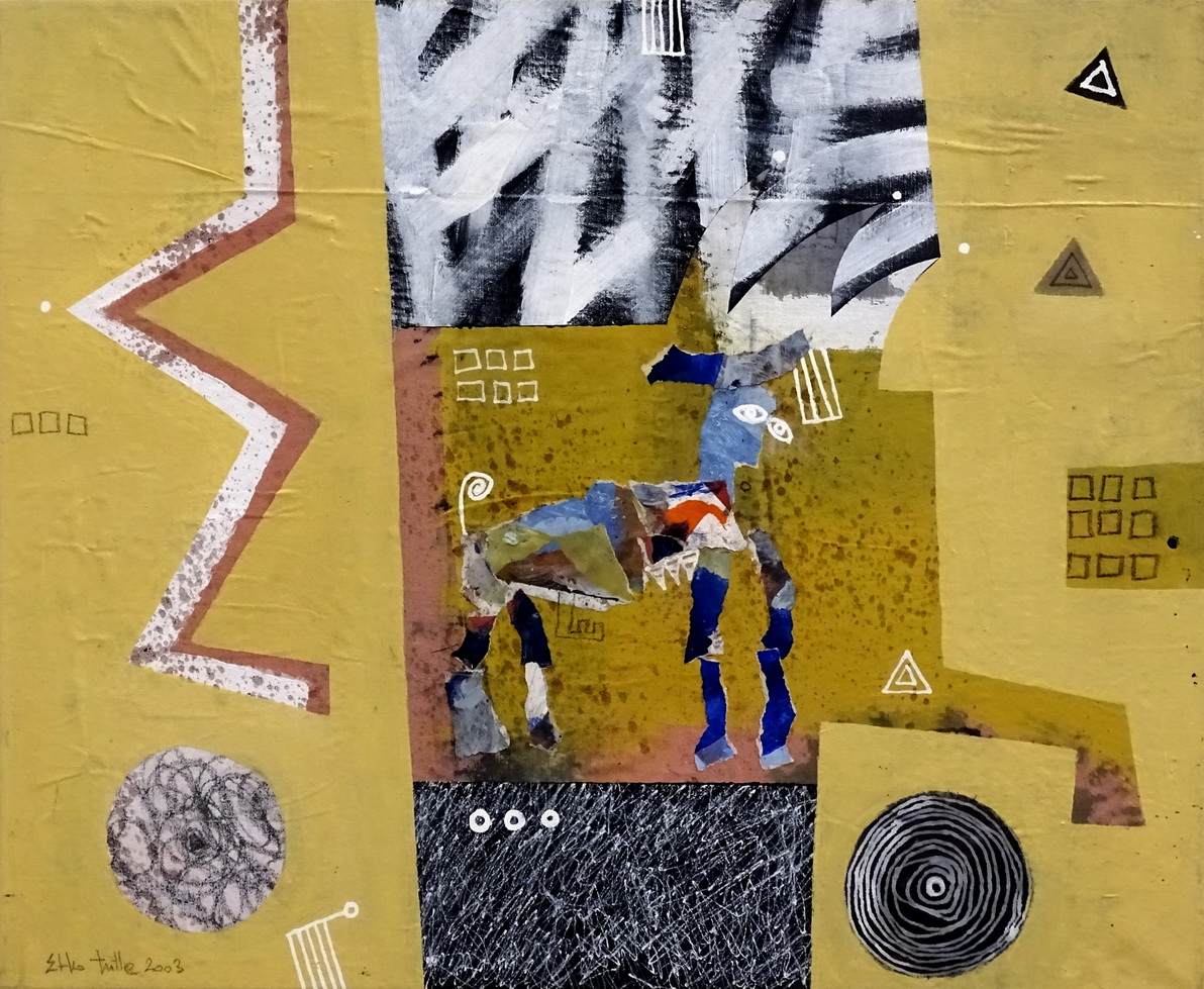 Tutta Etko 50 x 60 cm - akril - platno