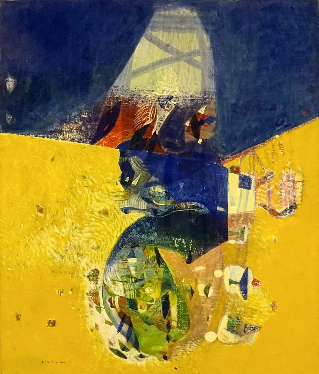 Zaplatil Boris 60 x 50 cm - ulje - platno