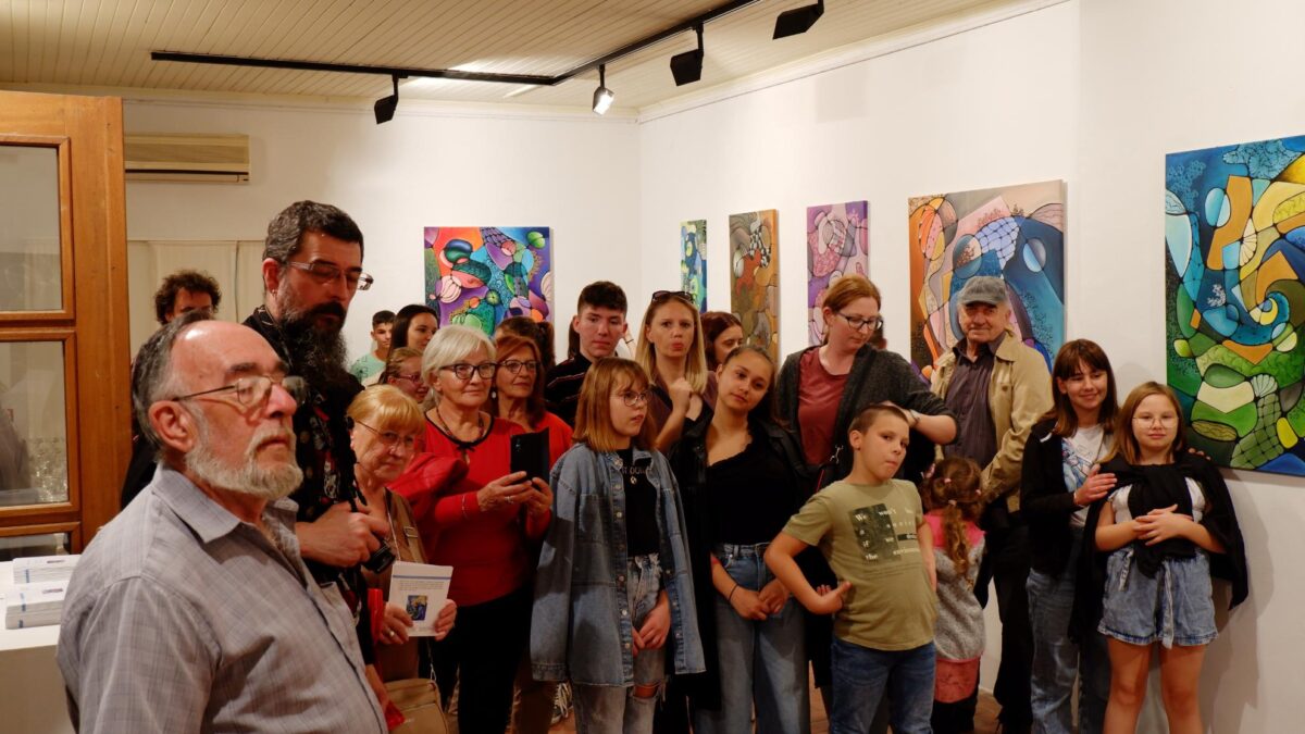 Samostalna Izložba mentalni Vrtovi akademske Umjetnice maje Cipek otvorena Je U karlovačkoj Galeriji Zilik (11)
