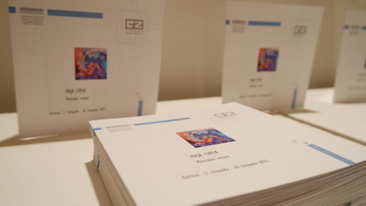 Samostalna Izložba mentalni Vrtovi akademske Umjetnice maje Cipek otvorena Je U karlovačkoj Galeriji Zilik (19)