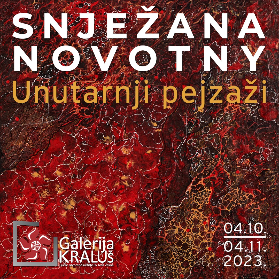 Unutarnji pejzaži - izložba Snježane Novotny u Galeriji Kraluš