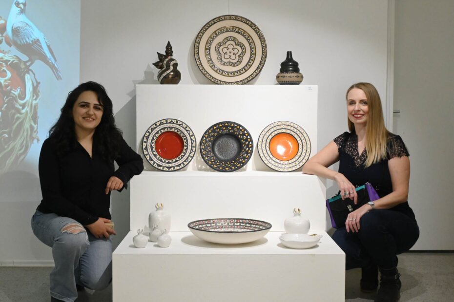 01 Umjetnica Alina Gishyan I Kustosica Sonja Švec Španjol