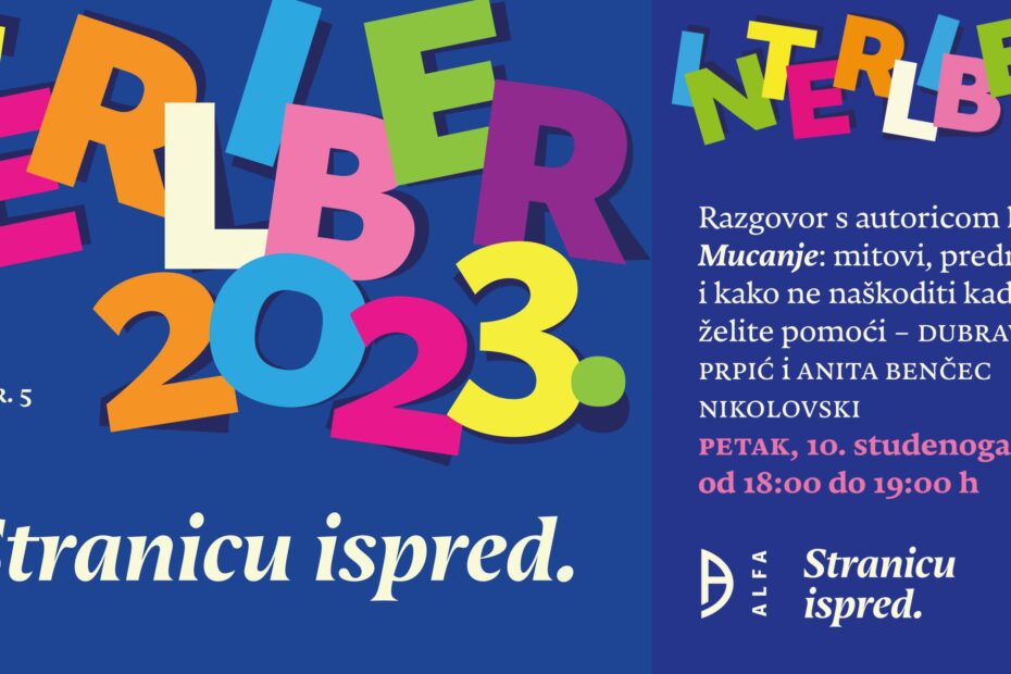 Dođite Na Interliber I Poslušajte Razgovor S Logopetkinjom Dubravkom Prpić