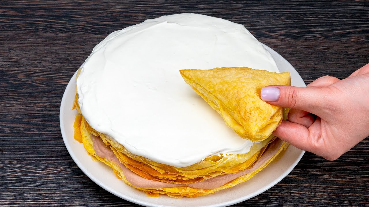 Kako Napraviti Najbrže Tortu Od Lisnatog Tijesta