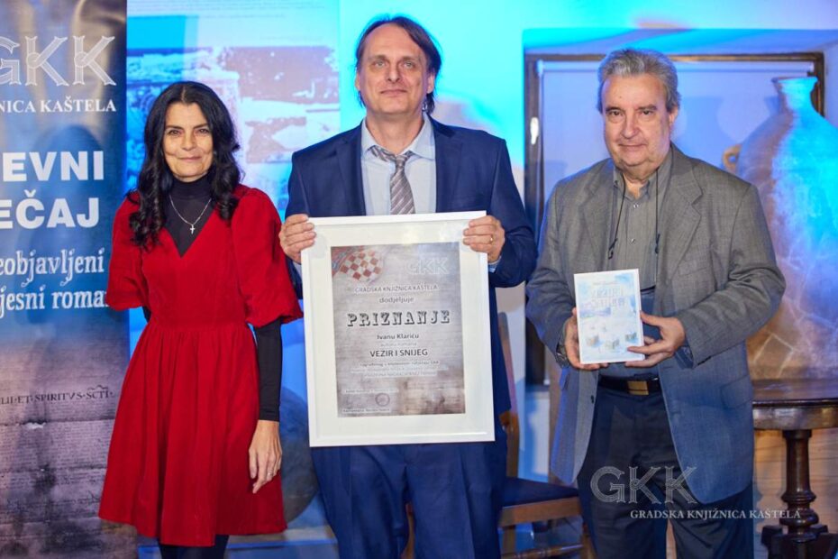 Gkk Natjecaj Za Najbolji Neobjavljeni Hrvatski Povijesni Roman Vezir I Snijeg Ivan Klaric Renata Dobric Zoran Boskovic