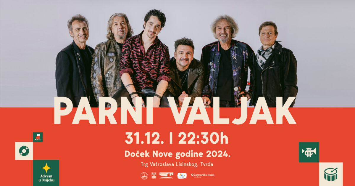 Osječani Novu 2024. Dočekuju Uz Parni Valjak Na Trgu Vatroslava Lisinskog U Tvrđi