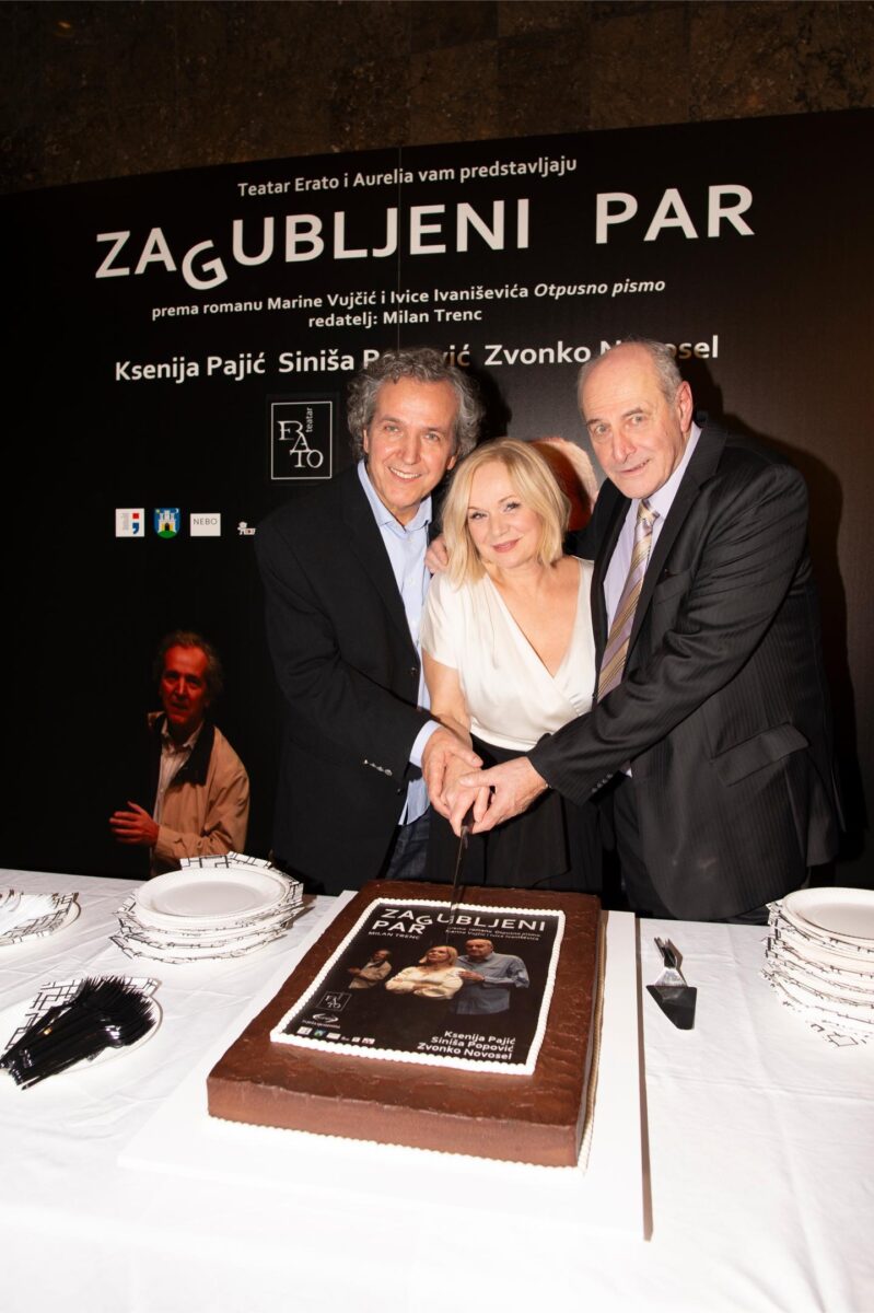 Zvonko Novosel, Ksenija Pajić, Siniša Popović