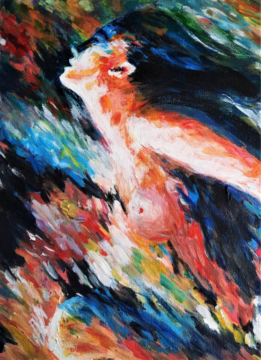 Ana Sušec, Trenutak, Akril, 36x46