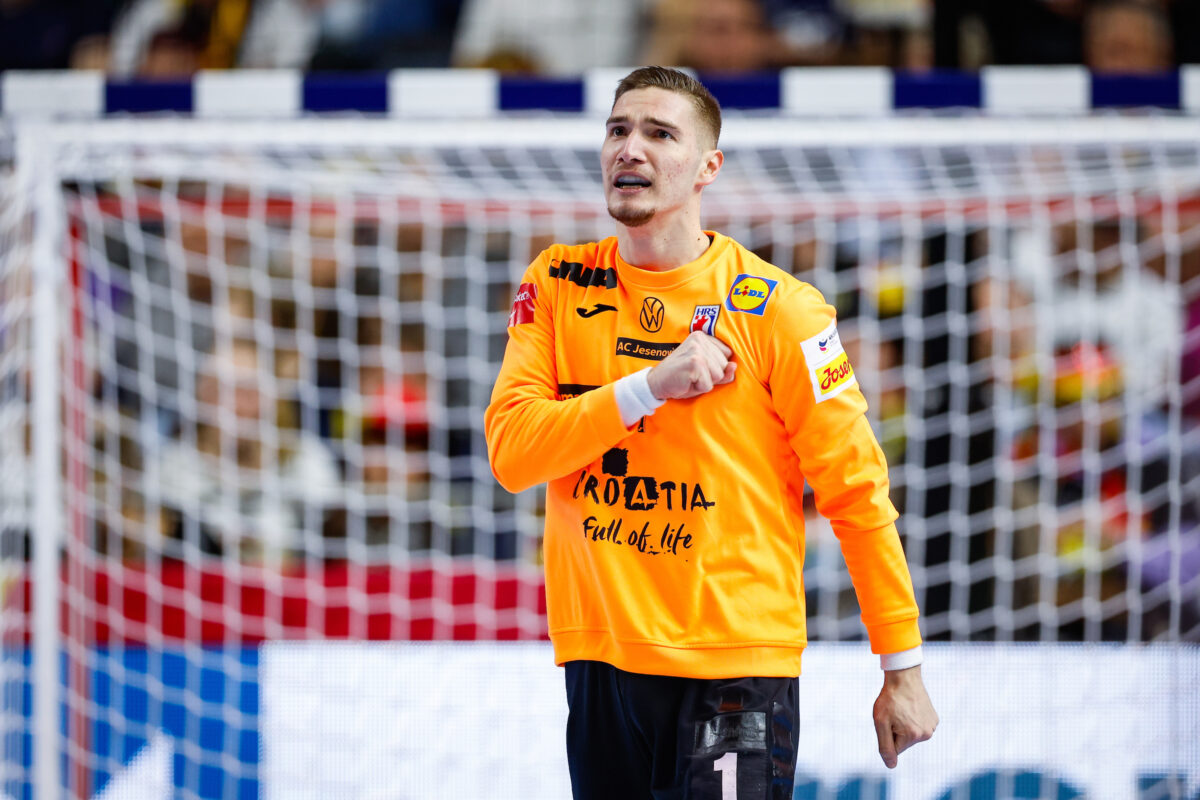Dominik KUZMANOVIĆ, Hungary vs Croatia, Men's EHF EURO 2024 Germany, Cologne, Germany, 20.01.2024., Mandatory Credit © Uros Hocevar / kolektiff
