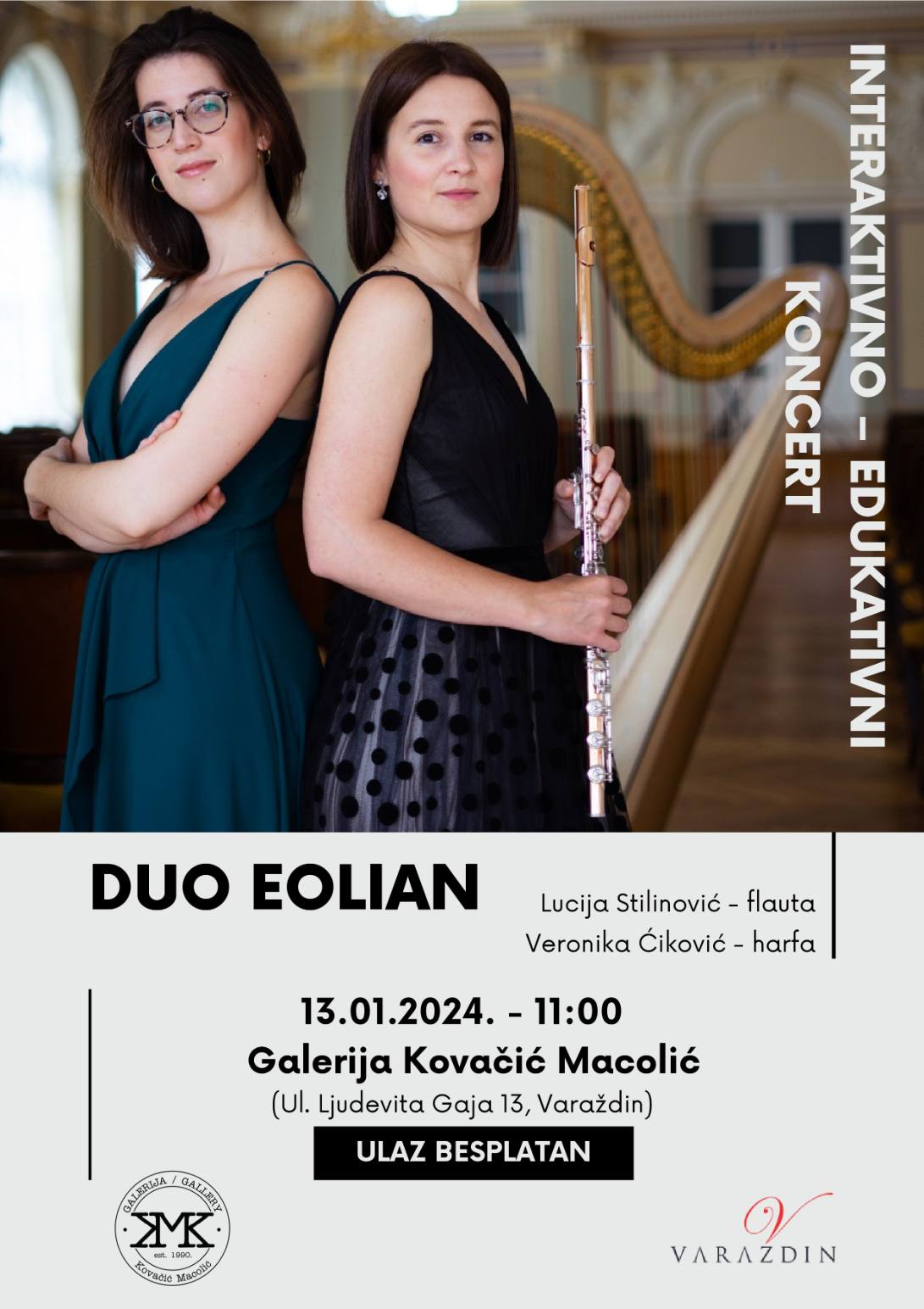 Interaktivno Edukativni Koncert Dua Eolian U Galeriji Vizualnih Umjetnosti (1)