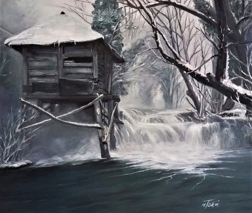 Marija Tokić Sneno Jutro, Ulje 60x70