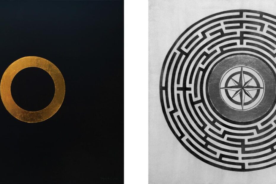 Tajna Ljubicastog Kruga Crno I Infra(crvenom) Izložba Ir Slika Dijane Nazor Čorda