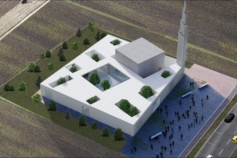 U Osijeku Napreduje Gradnja Islamskog Centra I Džamije S Minaretom Visokim 25 Metara