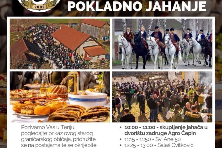 Pokladno Jahanje Tenja 2024.