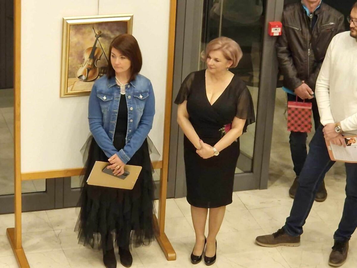 Gdje Se Zemlja Susreće S Dušom Reportaža Sa Svečansti Otvaranja Izložbe Brigite Vitez (14)