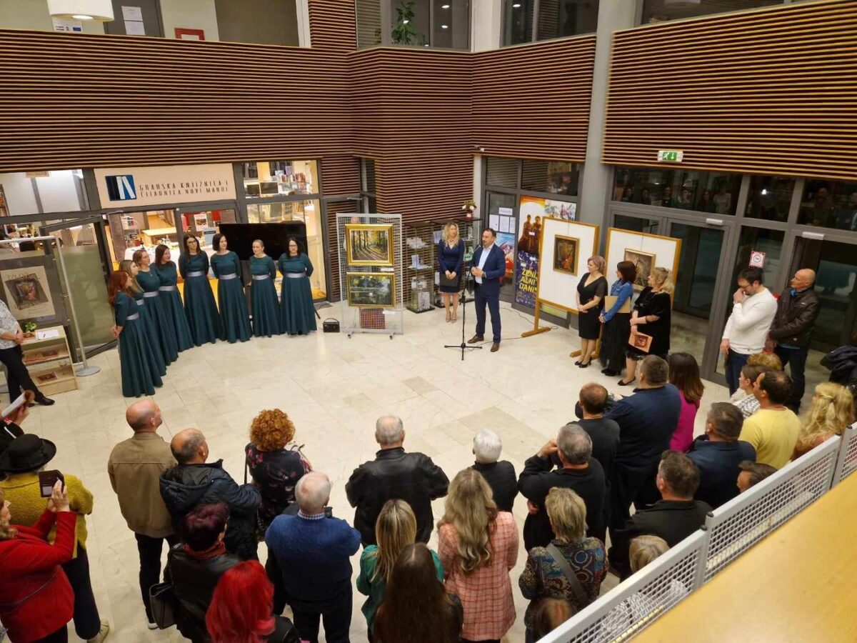 Gdje Se Zemlja Susreće S Dušom Reportaža Sa Svečansti Otvaranja Izložbe Brigite Vitez (16)