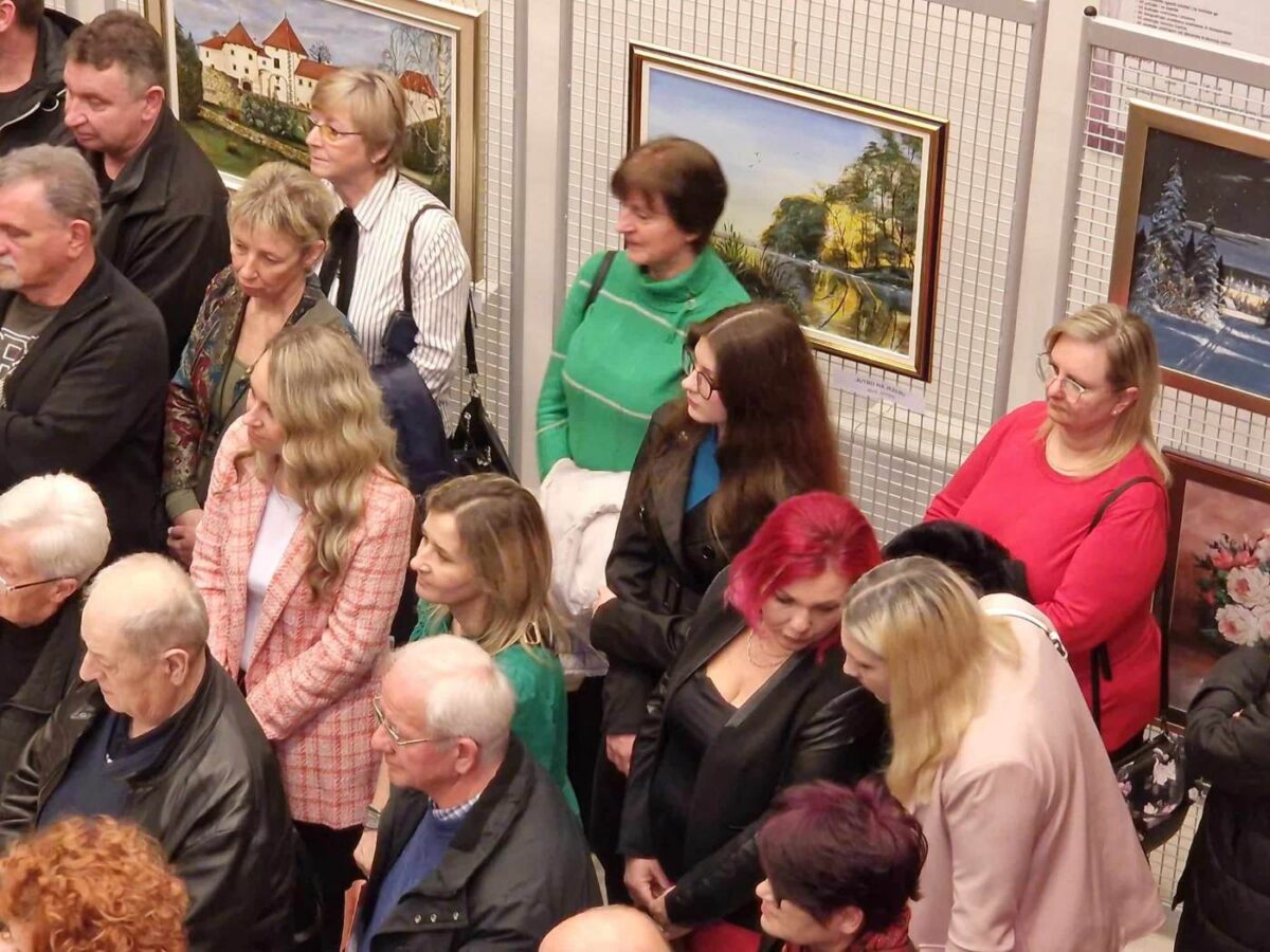 Gdje Se Zemlja Susreće S Dušom Reportaža Sa Svečansti Otvaranja Izložbe Brigite Vitez (20)