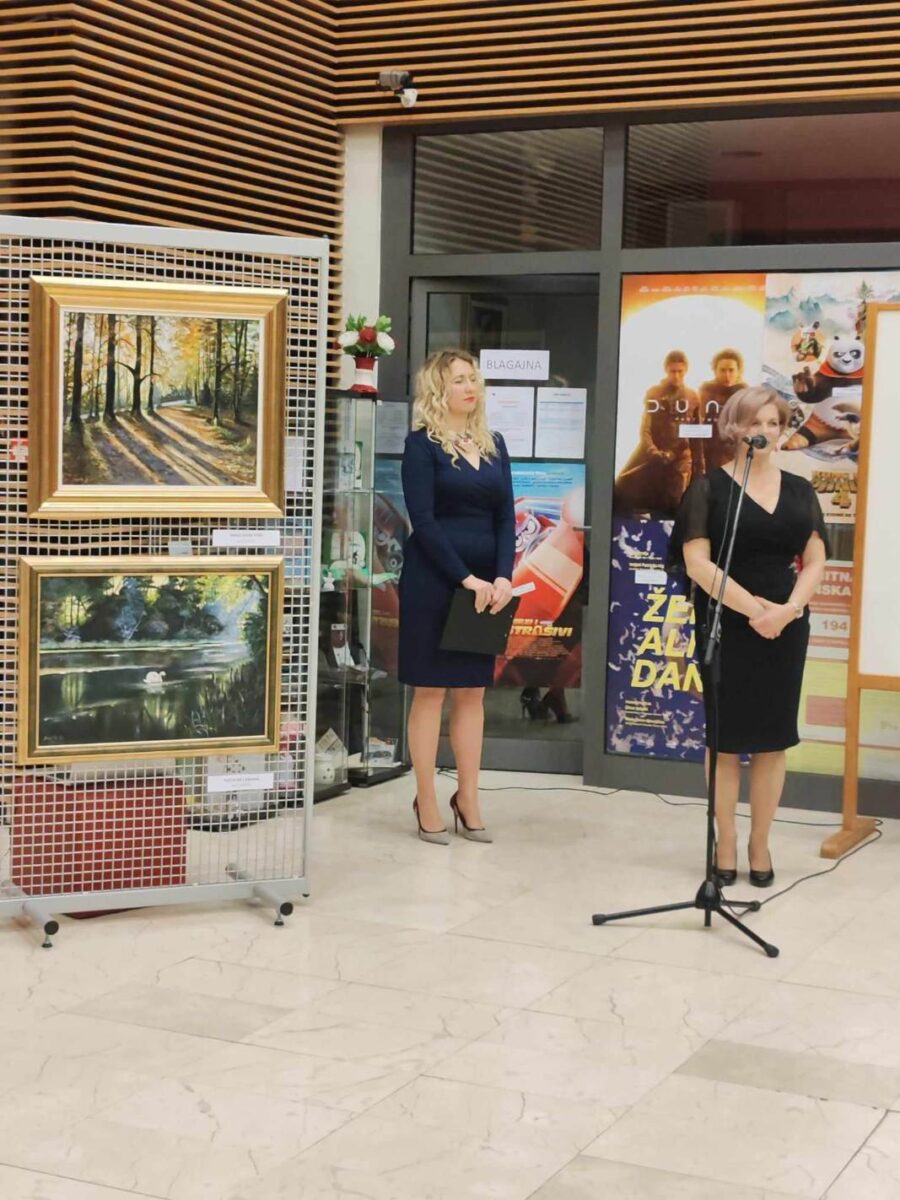 Gdje Se Zemlja Susreće S Dušom Reportaža Sa Svečansti Otvaranja Izložbe Brigite Vitez (35)
