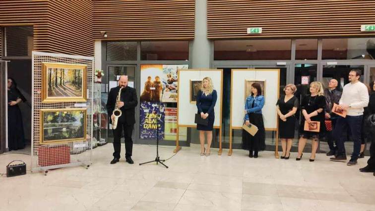 Gdje Se Zemlja Susreće S Dušom Reportaža Sa Svečansti Otvaranja Izložbe Brigite Vitez (36)