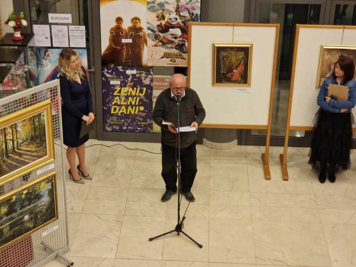 Gdje Se Zemlja Susreće S Dušom Reportaža Sa Svečansti Otvaranja Izložbe Brigite Vitez (4)