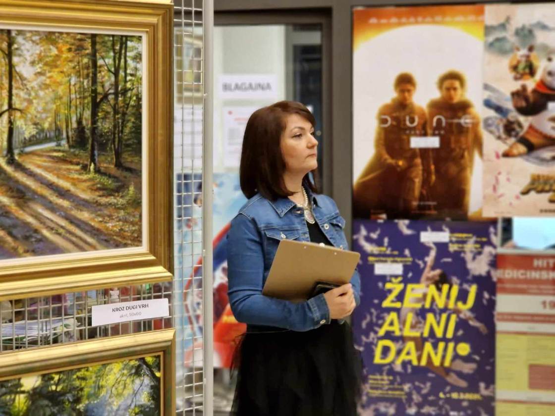 Gdje Se Zemlja Susreće S Dušom Reportaža Sa Svečansti Otvaranja Izložbe Brigite Vitez (41)