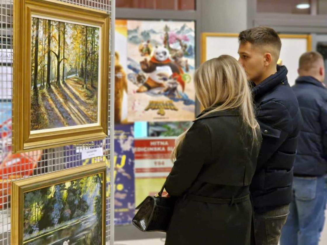 Gdje Se Zemlja Susreće S Dušom Reportaža Sa Svečansti Otvaranja Izložbe Brigite Vitez (43)