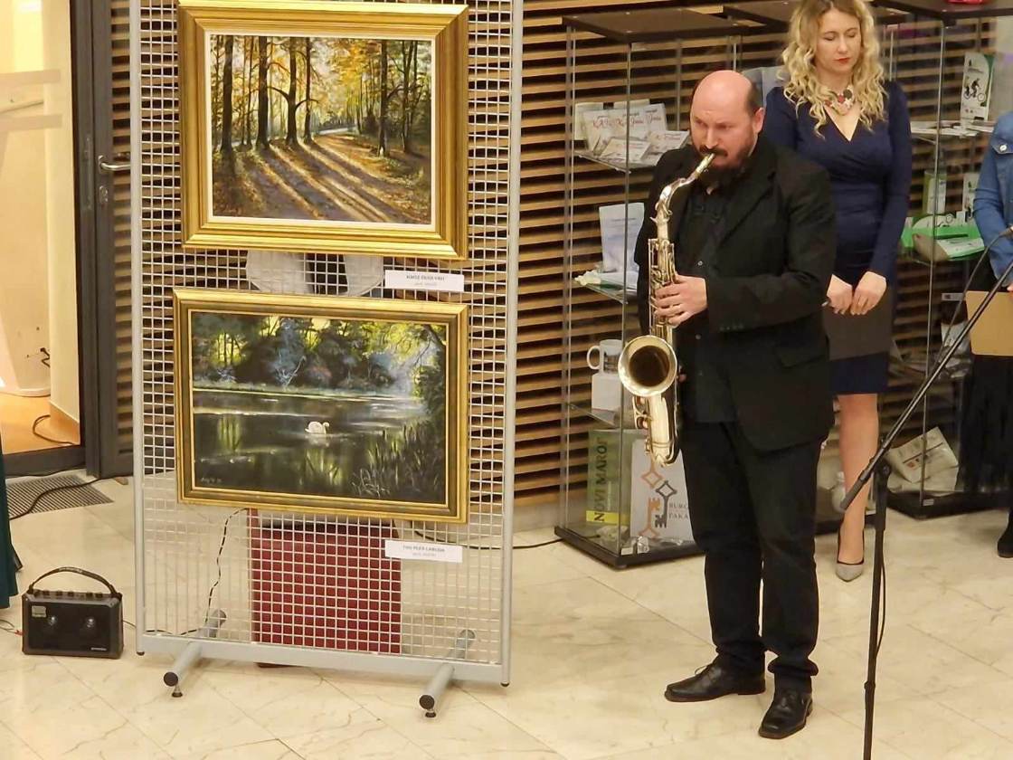 Gdje Se Zemlja Susreće S Dušom Reportaža Sa Svečansti Otvaranja Izložbe Brigite Vitez (5)